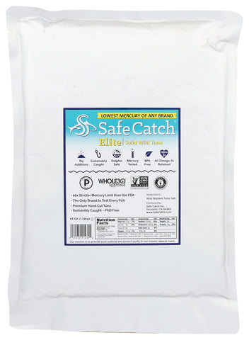 SAFECATCH: Elite Wild Tuna Pouch, 43 oz