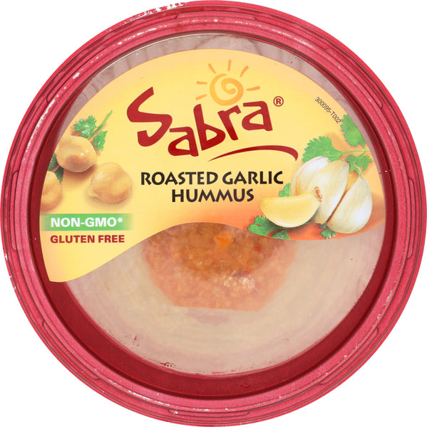 SABRA: Roasted Garlic Hummus, 10 oz