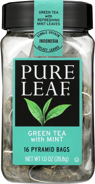 PURE LEAF: Green Tea With Mint, 1 oz