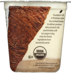 LIBERTE: Philippine Coconut Organic Yogurt, 5.50 oz