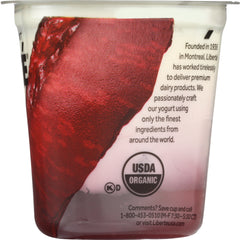 LIBERTE: Washington Black Cherry Organic Yogurt, 5.50 oz