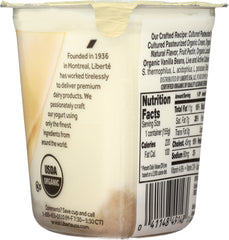 LIBERTE: Vanilla Bean Yogurt, 5.50 oz