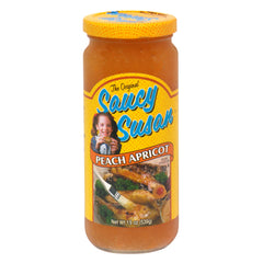 SAUCY SUSAN: Sauce Peach Apricot Original, 19 oz