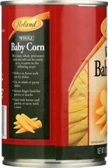 ROLAND: Whole Baby Corn, 15 oz