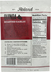 ROLAND: Quinoa Gluten Free Roasted Garlic, 5.46 oz