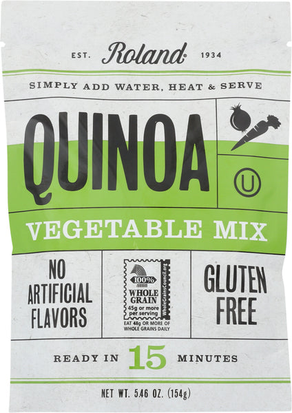 ROLAND: Quinoa Gluten Free Garden Vegetable, 5.46 oz