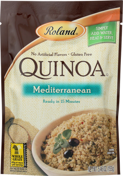 ROLAND: Quinoa Gluten Free Mediterranean, 5.46 oz