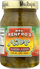 MRS. RENFRO'S: Nacho Sliced Jalapeno Peppers, 16 Oz