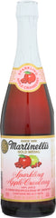 MARTINELLI: Sparkling Juice Apple Cranberry, 25.4 oz