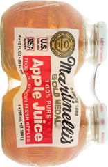 MARTINELLI'S Gold Medal 100% Pure Apple Juice 4 Pack of 10 Oz, 40 oz