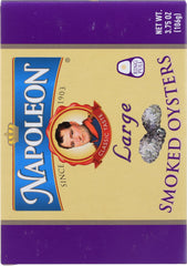 NAPOLEON: Large Smoked Oyster, 3.66 oz
