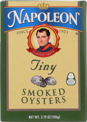NAPOLEON: Tiny Smoked Oyster, 3.66 oz