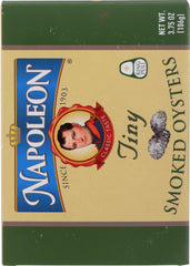 NAPOLEON: Tiny Smoked Oyster, 3.66 oz