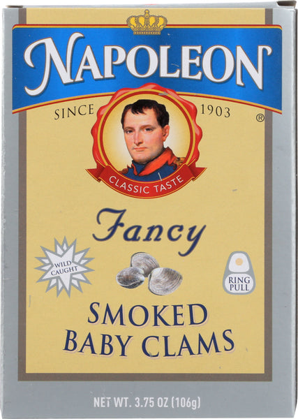 NAPOLEON: Smoke Baby Clams, 3.66 oz