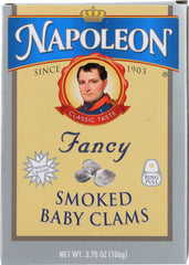 NAPOLEON: Smoke Baby Clams, 3.66 oz