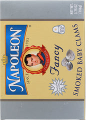 NAPOLEON: Smoke Baby Clams, 3.66 oz