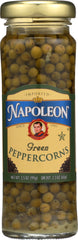 NAPOLEON: Green Peppercorns Jars, 3.5 Oz