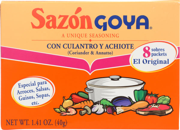 SAZON GOYA: With Coriander & Annatto, 1.41 oz