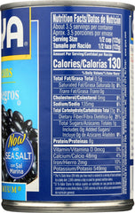 GOYA: Low Sodium Black Beans, 15.5 oz