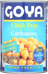 GOYA: Low Sodium Chick Peas, 15.5 oz