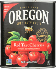 OREGON: Cherries Red Tart in Water, 27 oz