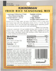 KIKKOMAN: Fried Rice Seasoning Mix, 1 oz