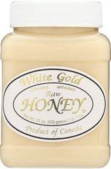 WHITE GOLD: Raw Honey, 23 oz