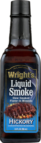 WRIGHTS HICKORY: Hickory Liquid Smoke, 3.5 oz