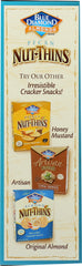 BLUE DIAMOND: Pecan Nut-Thins Nut & Rice Cracker Snacks, 4.25 oz