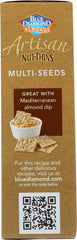 BLUE DIAMOND: Nut Thins Artisan With Almonds & Multiseeds, Wheat & Gluten Free, 4.25 oz