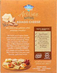 BLUE DIAMOND: Artisan Nut Thins Asiago Cheese, 4.25 oz