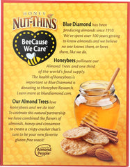 BUE DIAMOND: Honey Nut-Thins Honey Cinnamon , 4.25 oz