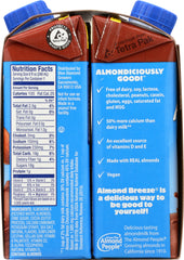 BLUE DIAMOND: Almond Breeze Chocolate Pack of 4, 32 oz