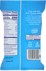 BLUE DIAMOND: Cracker Nut Thin Sea Salt, 2 oz