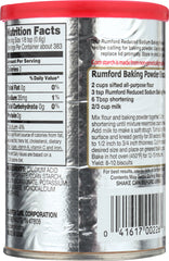 RUMFORD: Baking Powder Reduced Sodium, 8.1 oz