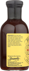 BRASWELL: Sauce BBQ Sweet Molasses, 13.5 oz