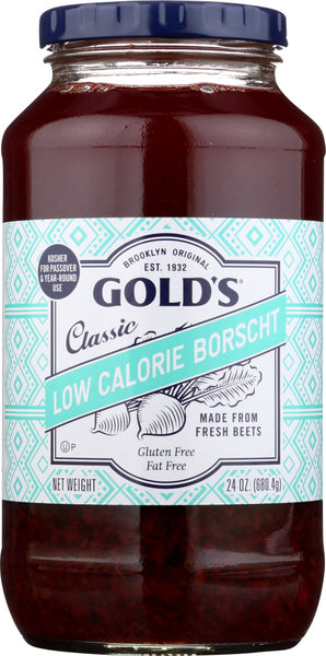 GOLDS: SOUP Borscht Soup Low Calorie,  24 oz