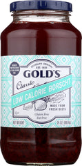 GOLDS: SOUP Borscht Soup Low Calorie,  24 oz
