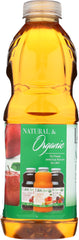 L & A JUICE: Apple Juice Organic, 64 oz