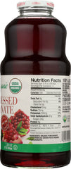 L & A JUICE: Fresh Pressed Pomegranate Organic Juice 32 Oz