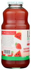 L & A JUICE: Organic Watermelon Strawberry Juice, 32 Oz