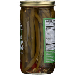 SAFIE: Hot & Tangy Dill Pickled Beans, 16 oz