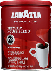 LAVAZZA: Coffee Ground House Blend, 10 oz