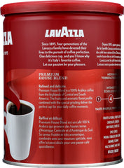LAVAZZA: Coffee Ground House Blend, 10 oz