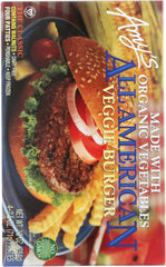 AMYS: All American Veggie Burger, 10 oz