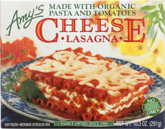 AMY'S: Cheese Lasagna, 10.3 Oz