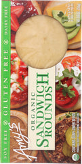 AMYS: Organic Sandwich Rounds, 9 oz