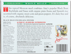 AMY'S Whole Meals Black Bean Enchilada, 10 oz