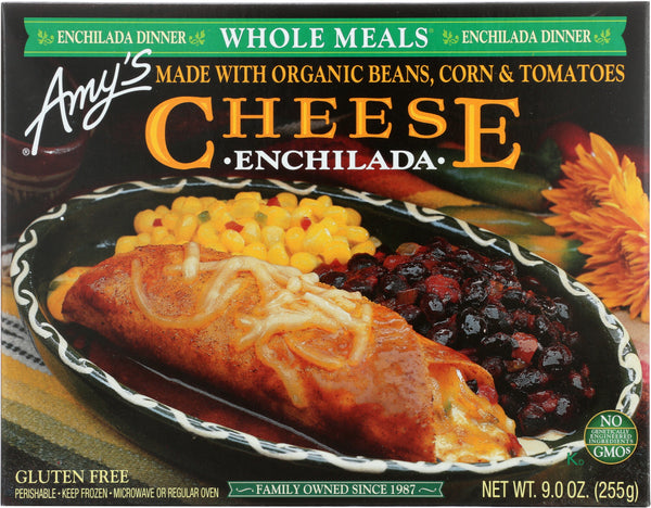 AMY'S: Cheese Enchilada Whole Meal, 9 oz