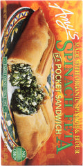 AMY'S: Spinach Feta in a Pocket Sandwich, 4.5 oz